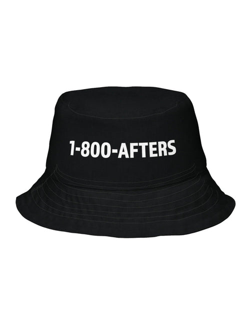 1-800-Afters Reversible Bucket Hat in black