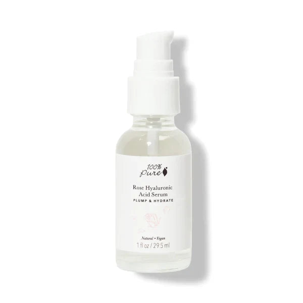 100% Pure - Rose & Hyaluronic Acid Serum
