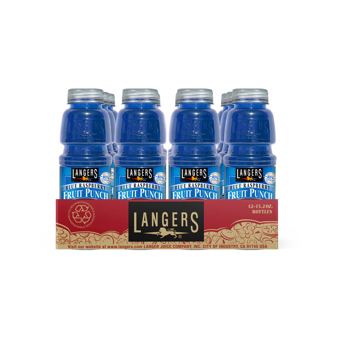 12pk 15.2oz Blue Raspberry Fruit Punch
