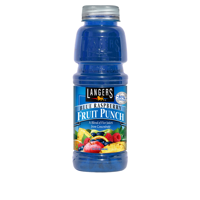 12pk 15.2oz Blue Raspberry Fruit Punch