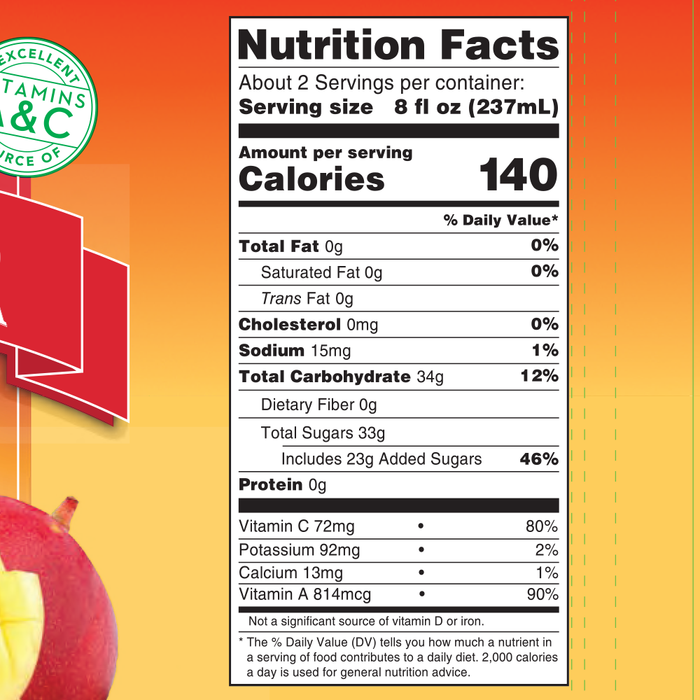 12pk 15.2oz Mango Nectar