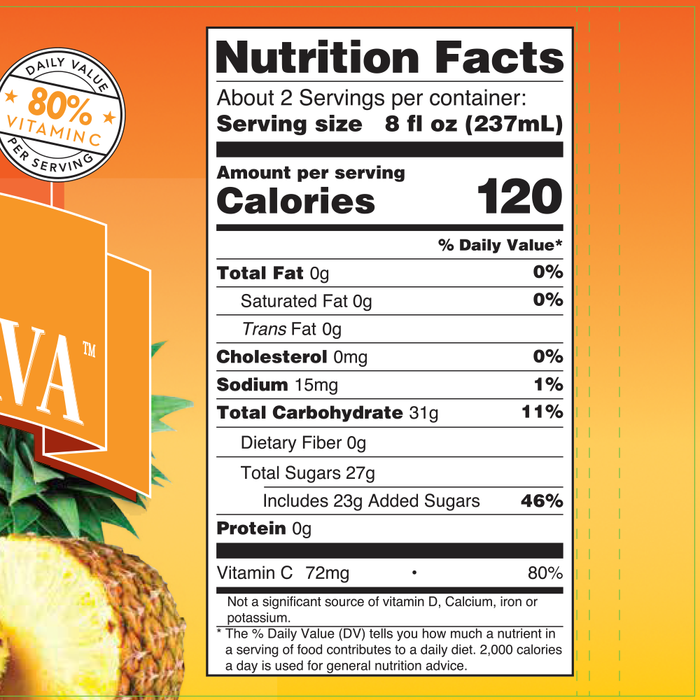 12pk 15.2oz Pineapple Orange Guava