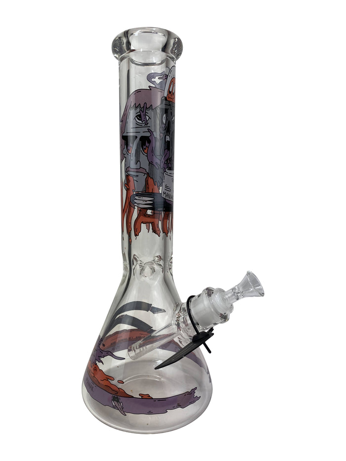14 inch Maniak Graphic Beaker (9mm) MSRP - $89.99