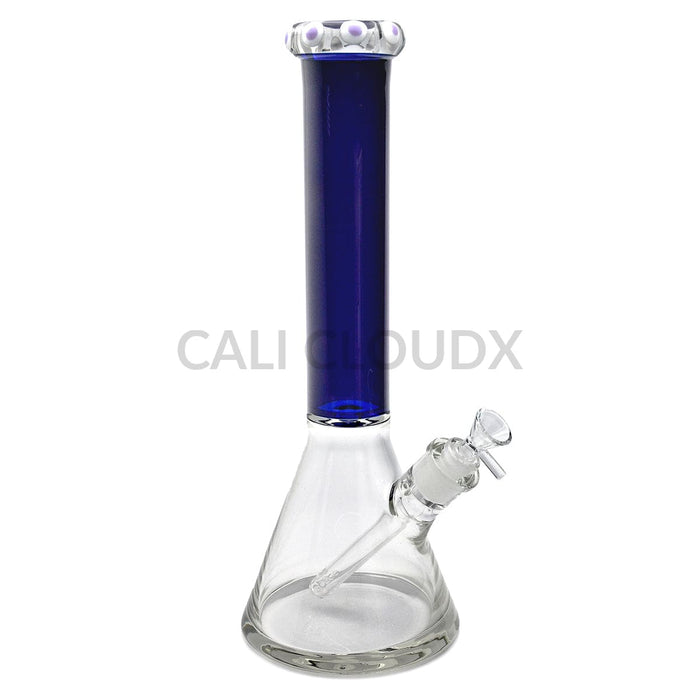 15 Full Color Tube 9Mm Thick Beaker By Cali Cloudx