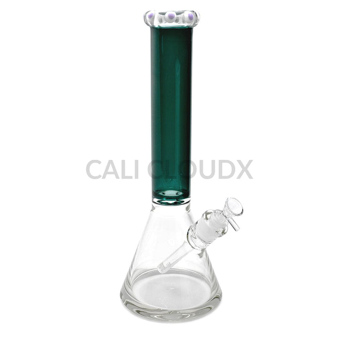 15 Full Color Tube 9Mm Thick Beaker By Cali Cloudx