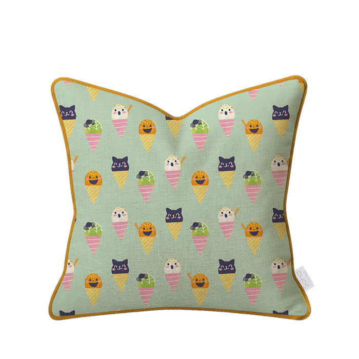 20x20in Frosty Fright Pillow Cover
