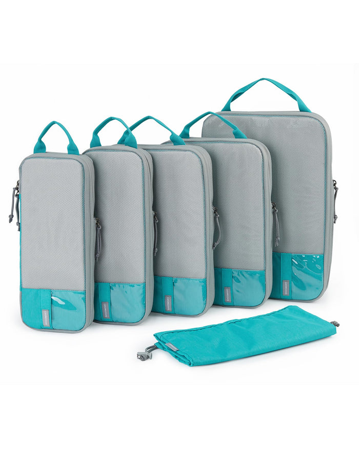 Set of 6 - Cyan