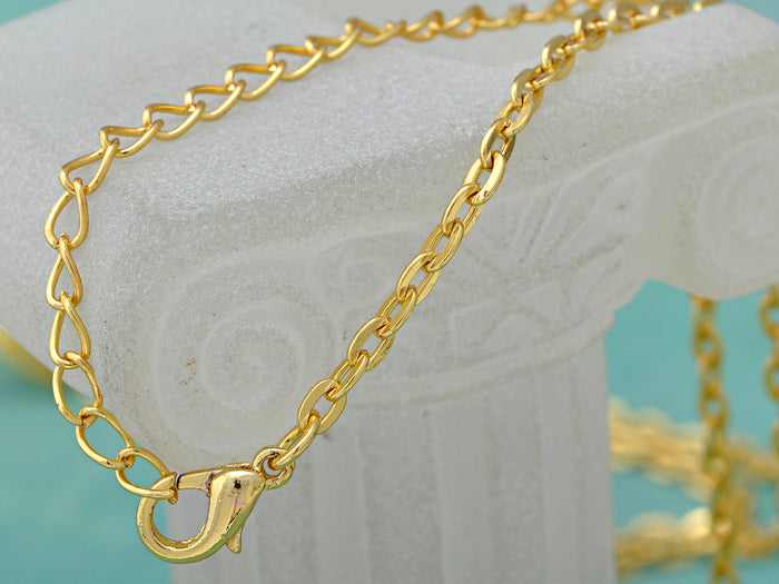 Black Enamel Stripe Tiger Pendant Necklace - ALILANG.COM
