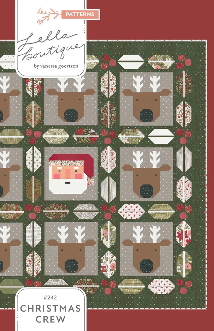 Christmas Crew Quilt Pattern - Lella Boutique