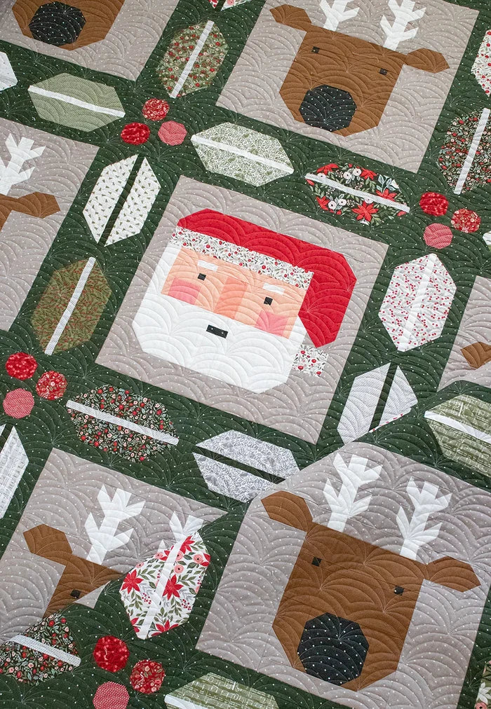 Christmas Crew Quilt Pattern - Lella Boutique