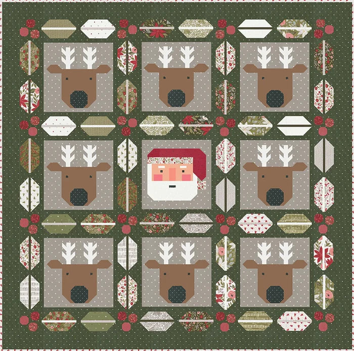 Christmas Crew Quilt Pattern - Lella Boutique