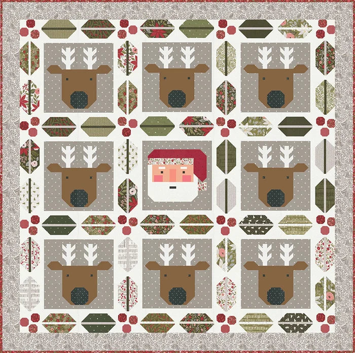 Christmas Crew Quilt Pattern - Lella Boutique