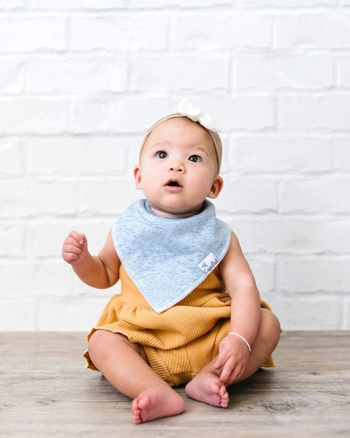 Copper Pearl Baby Bandana Bibs | Lennon