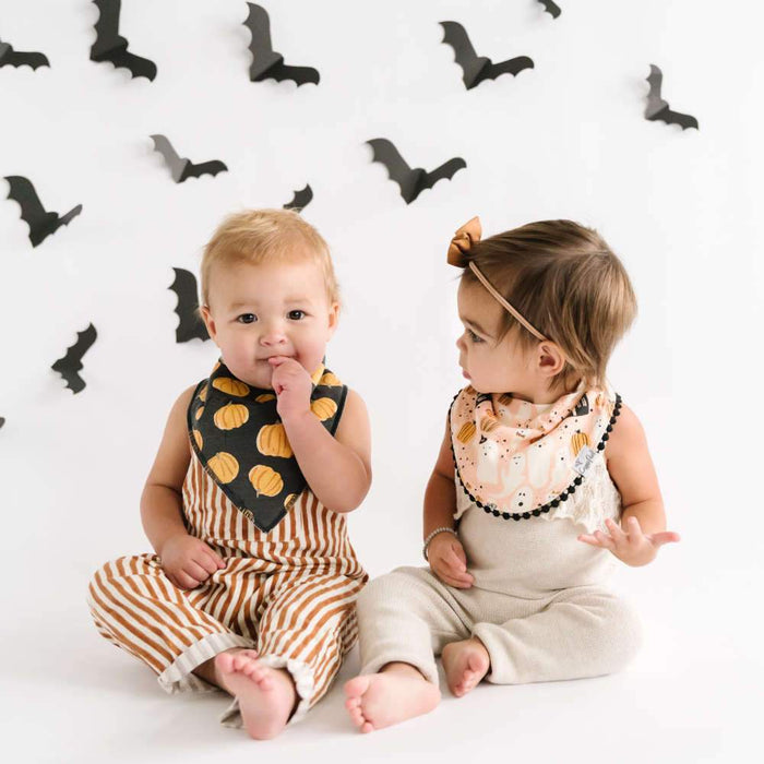 Copper Pearl Baby Bandana Bibs | Patch