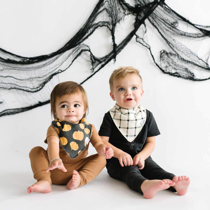 Copper Pearl Baby Bandana Bibs | Patch