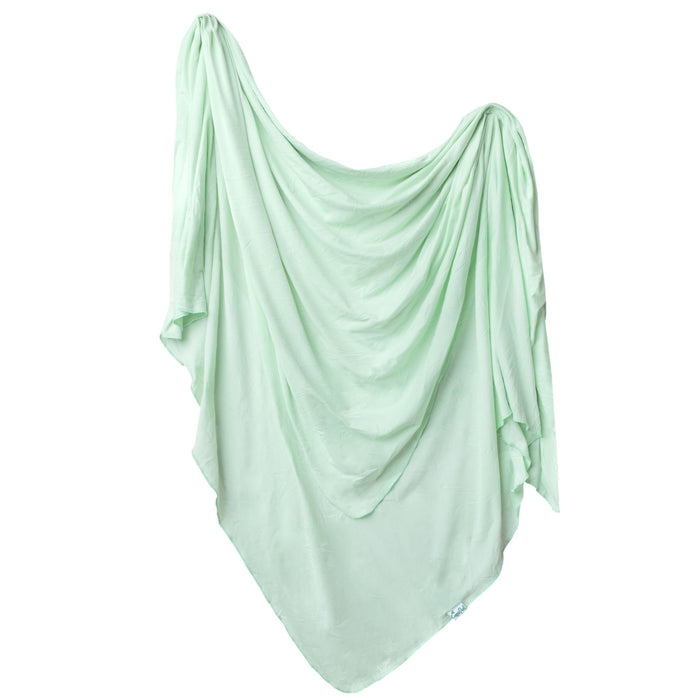 Copper Pearl Knit Swaddle Blanket | Bay