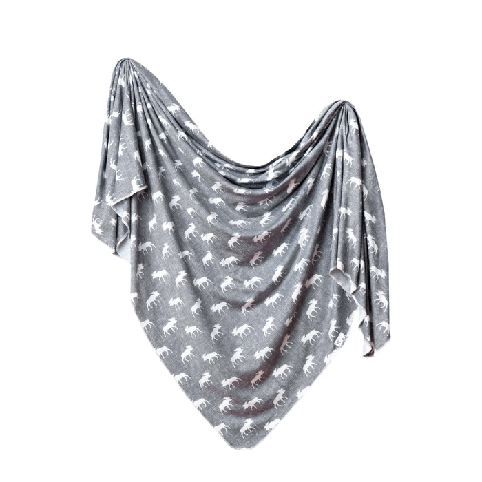Copper Pearl Knit Swaddle Blanket | Scout
