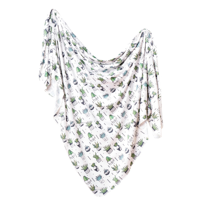 Copper Pearl Knit Swaddle Blanket | Shiloh