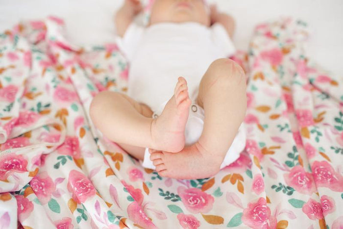 Copper Pearl Knit Swaddle Blanket | Siena