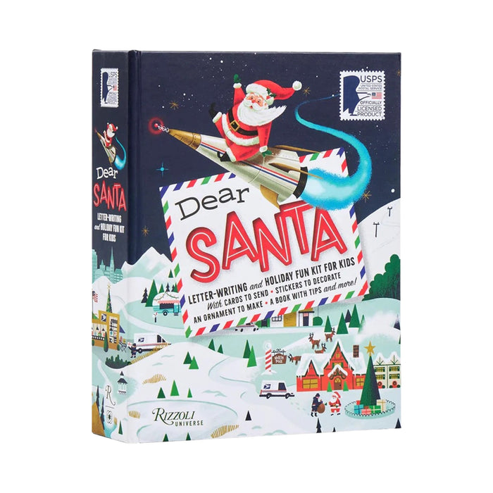 Dear Santa: Letter - Writing and Holiday Fun Kit for Kids - bubblegum market