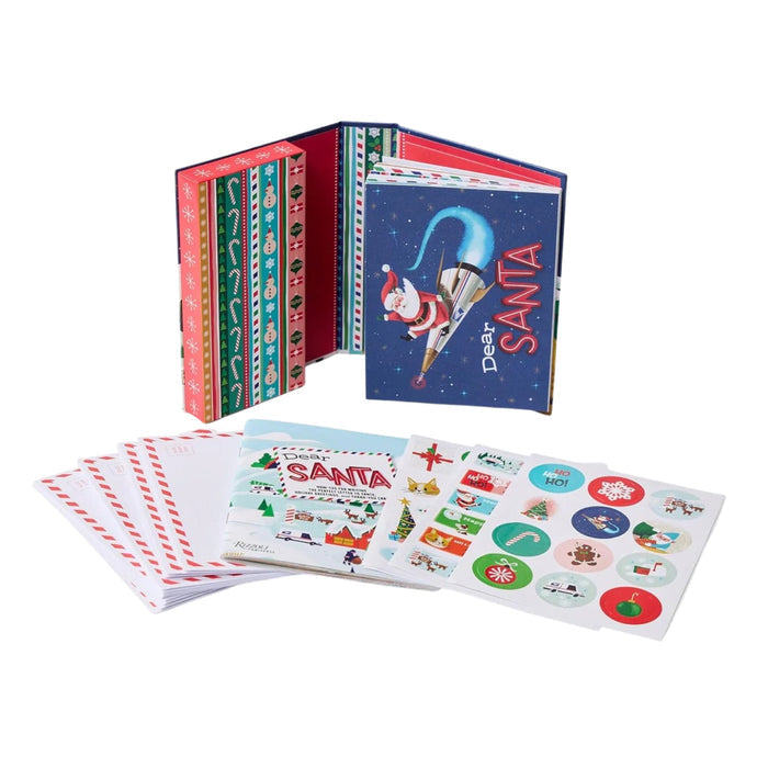 Dear Santa: Letter - Writing and Holiday Fun Kit for Kids - bubblegum market