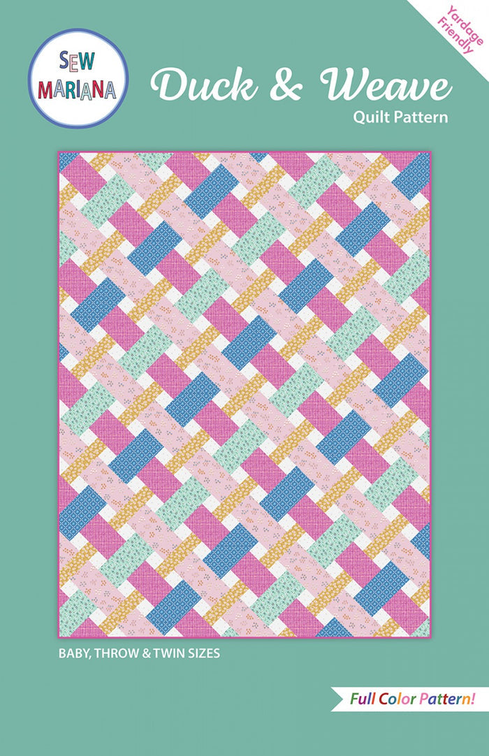 Duck and Weave Quilt Pattern - Sew Mariana