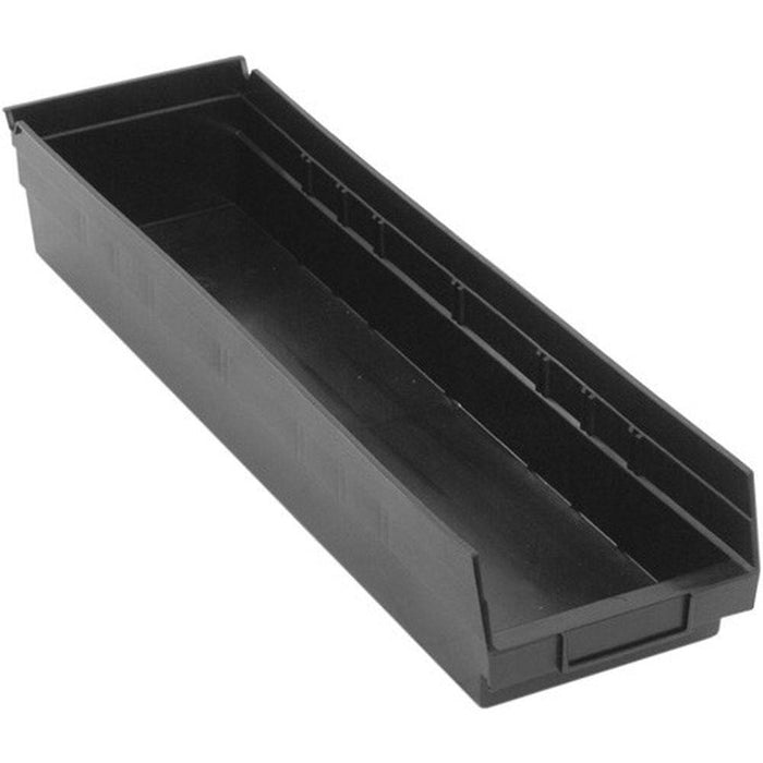 Eco Friendly Shelf Bins 6-5/8"W x 23-5/8"L (8 Pack) - QSB106BR - Quantum Storage Systems