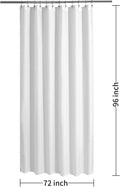 Fabric Shower Curtain Liner - 72" x 96"