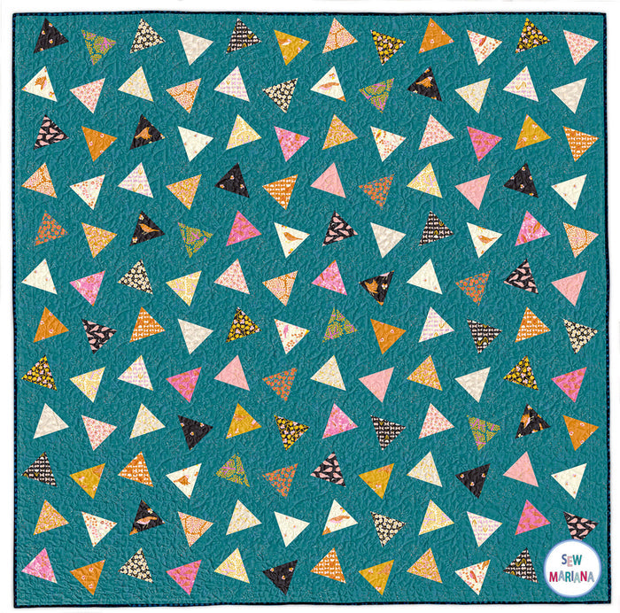 Flutter Down Pattern - Sew Mariana