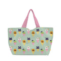 Frosty Fright Lime Green Short Tote Bag