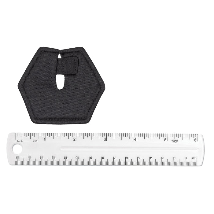 Ruler showing size of G-Tube Pad