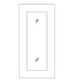 GLASS DOORS - Fabuwood Nexus Frost