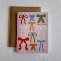 Happy Birthday Coquette Bows Greeting Card - Lyla's: Clothing & Gifts - Online and Rockwall Texas Boutique