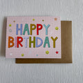 Happy Birthday Grid Greeting Card - Lyla's: Clothing & Gifts - Online and Rockwall Texas Boutique