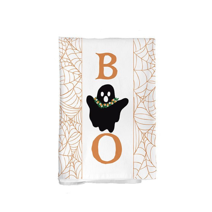 Haunted Lei Flour Sack Kitchen Towel