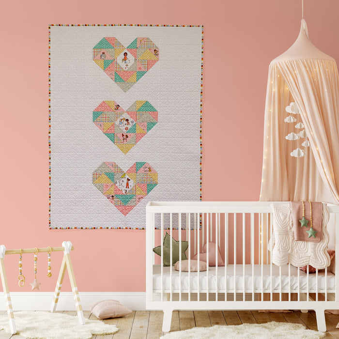 Heart Bits Quilt Pattern - Sew Mariana