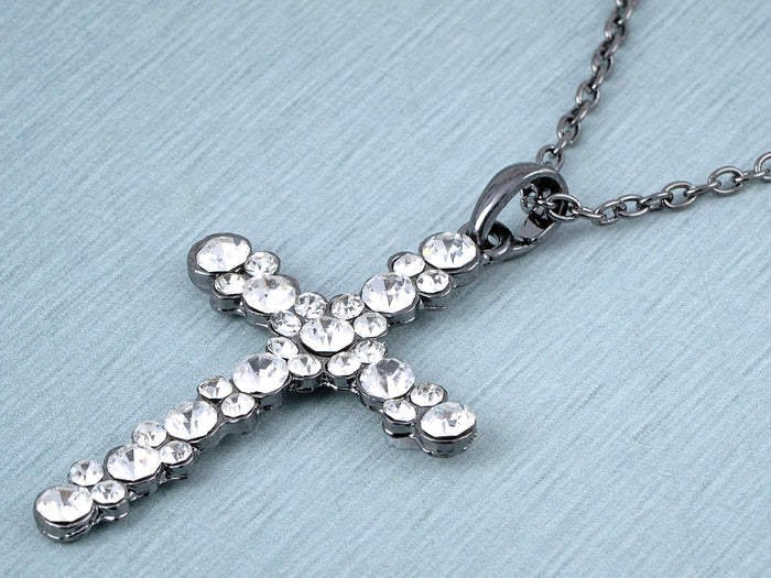 Holy Cross Religion Long Holy Pendant Necklace