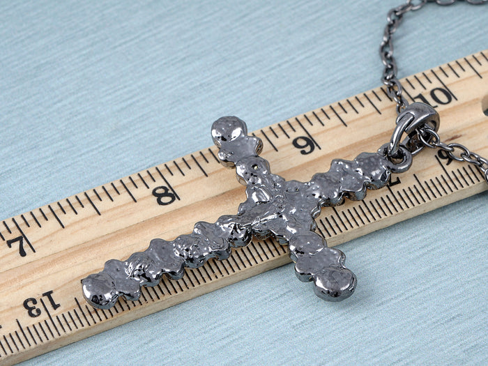Holy Cross Religion Long Holy Pendant Necklace