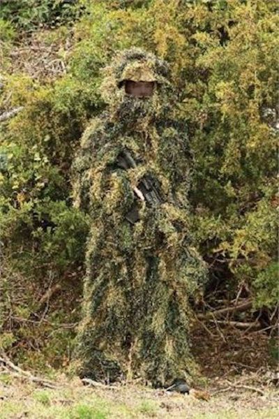 Kids Woodland Camo 5 Piece Ghillie Suit - GhillieSuitShop