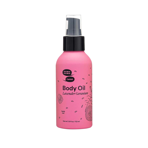 Meow Meow Tweet Lavender Geranium Body Oil
