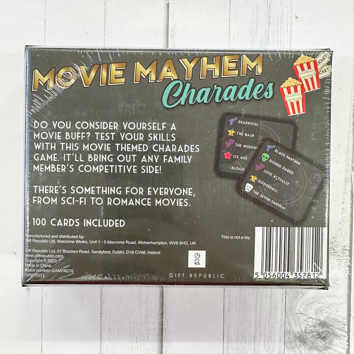 Movie Mayhem: Charades Game - Lyla's: Clothing & Gifts - Online and Rockwall Texas Boutique