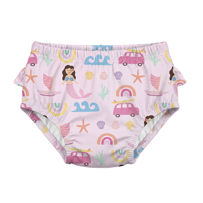 Mystic Ocean Pink Swim Diaper