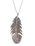 Native Indians Tribal Feather Pendant Necklace