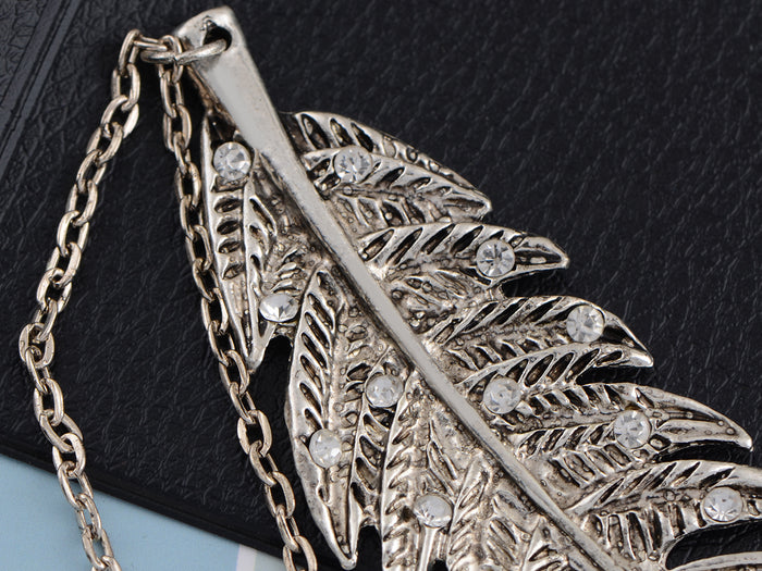 Native Indians Tribal Feather Pendant Necklace