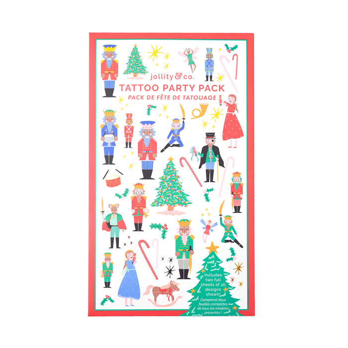 Nutcracker Tattoo Party Pack - bubblegum market