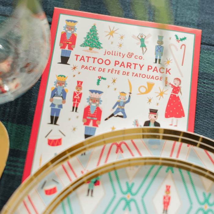 Nutcracker Tattoo Party Pack - bubblegum market