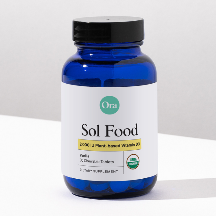 Ora Organic Sol Food: Vitamin D Tablets