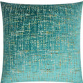 Peacock Textured Pillow - 24 x 24