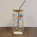 Pickleball Glass Can - Lyla's: Clothing & Gifts - Online and Rockwall Texas Boutique