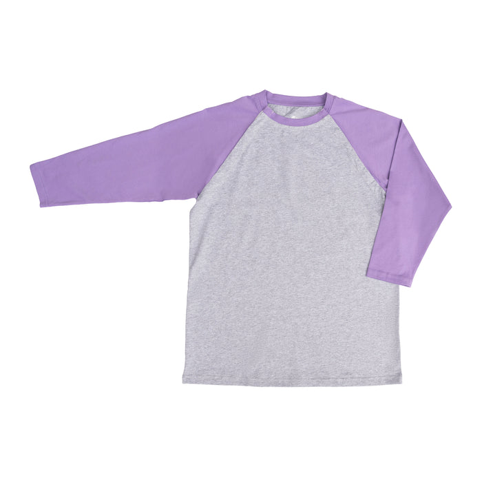 Flat of purple Raglan Access Tee